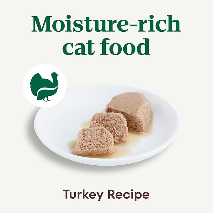 Nutro Perfect Portions Wet Cat Food Paté Turkey Recipe, (24) 2.64 oz. Twin-Pack Trays