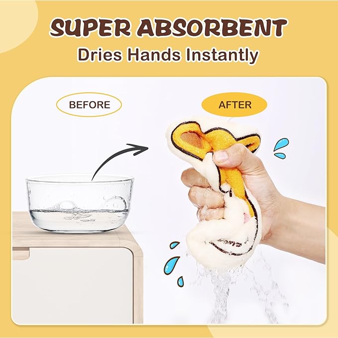 Bathroom Hand Towels Set: Gifts for Her Cat Lovers Cute Cat Raccoon Pattern Kitchen Towels Dry Your Hands - Women Mom Wife Sister Friend Coworker Birthday Gifts (1, Raccoon)