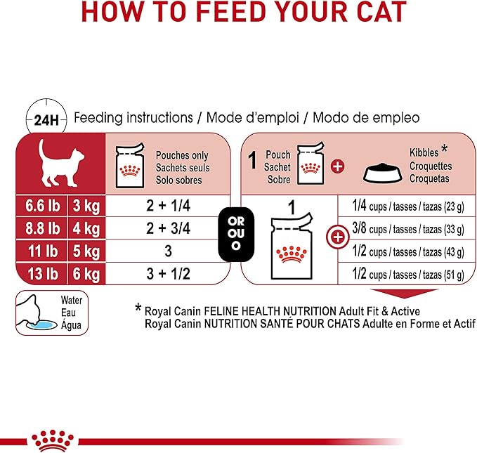 Royal Canin Adult Cat Instinctive Chunks in Gravy Wet Cat Food Pouch, 3 oz pouch (12-count)
