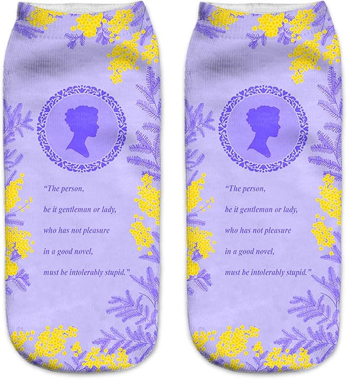 Benefeet Sox Funny Ankle Socks Cute Novelty No Show Animal Fruit Flower Cartoon Colorful Graphic Low Cut Socks for Women Girl