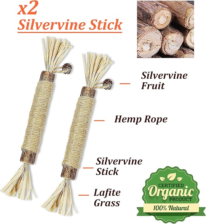 12 Pack Catnip Toys for Cats, Silvervine Sticks, Catnip Balls, Cat Nip Mice, Kicker Toys, Silver Vine Organic Chew Toys, Kitten Teething Toy,Interactive Enrichment Plush Mouse Feather for Indoor Cats