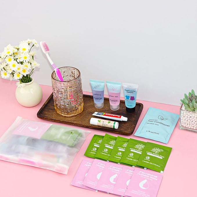 Bulk Hygiene Kits Care Package for Homeless,Basic Toiletry Kits Travel Toothbrush and Toothpaste Set for Homeless Hotel, Home, Camping, Travel, Charity (5)