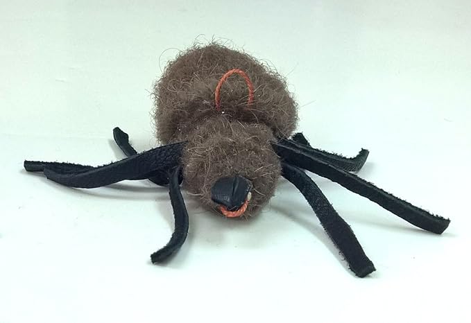 Buffalo Spider Refill/Attachment Cat Toy - Natural Buffalo/Deer: Fits Wildcat and popular Bird and Mouse type wands/poles