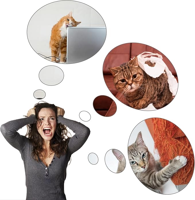 2pcs Cat Scratching Post Sisal Scratch Pole for Cat Trees Climbing Frame Replaceable Cat Scratcher Cat Toys Healthy Scratching Furniture Cat Supplies for Indoor Cat Kittens Activity 15 inch