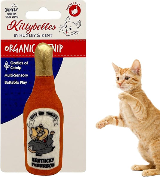 Huxley & Ket Plush Cat Toy | Kitty Van Tinkles | Nappy Hour Strong Catnip Filled Cat Toy | Plush Interactive Kitten and Cat Toy with Catnip and Crinkle | Kittybelles