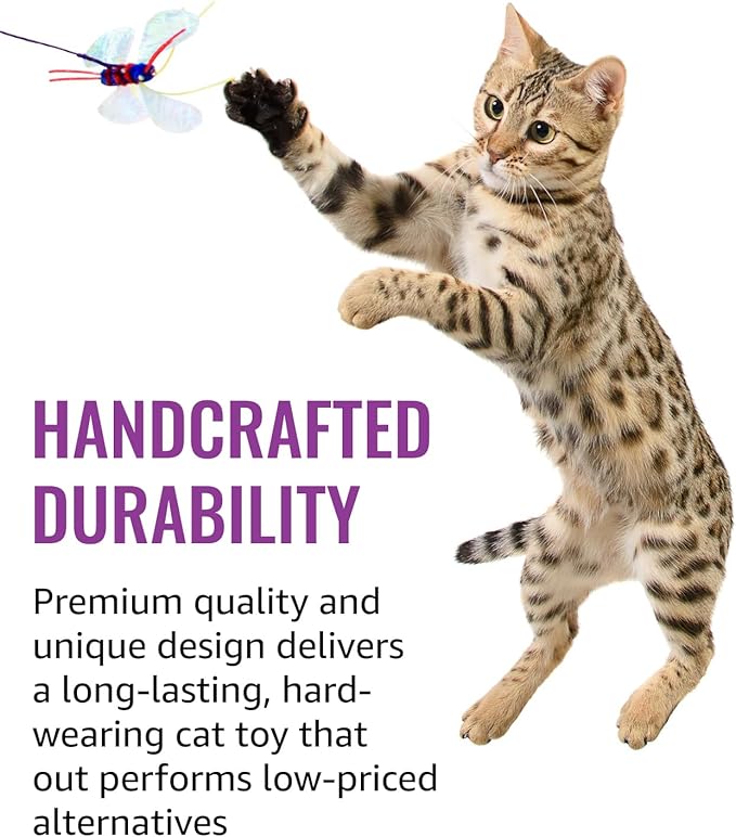 RompiCatz Critter Collector Series Teaser String and Interactive Cat Toy Attachment, Cattimoth