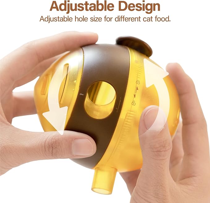 MEWOOFUN Cat Toy, Interactive Cat Toys for Indoor Cats and Kittens, Cat Treat Toy with Circle Ball Track