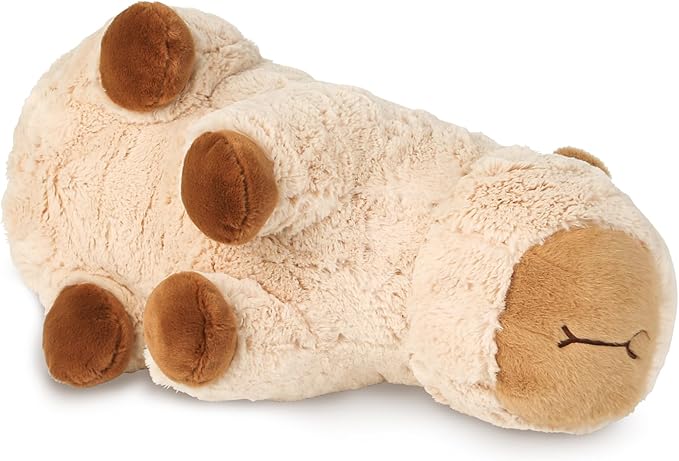 Cute Capybara Plush Pillows Kawaii Soft Capybara Stuffed Animals Capybara Plushie Birthday for Kids(13.7in)