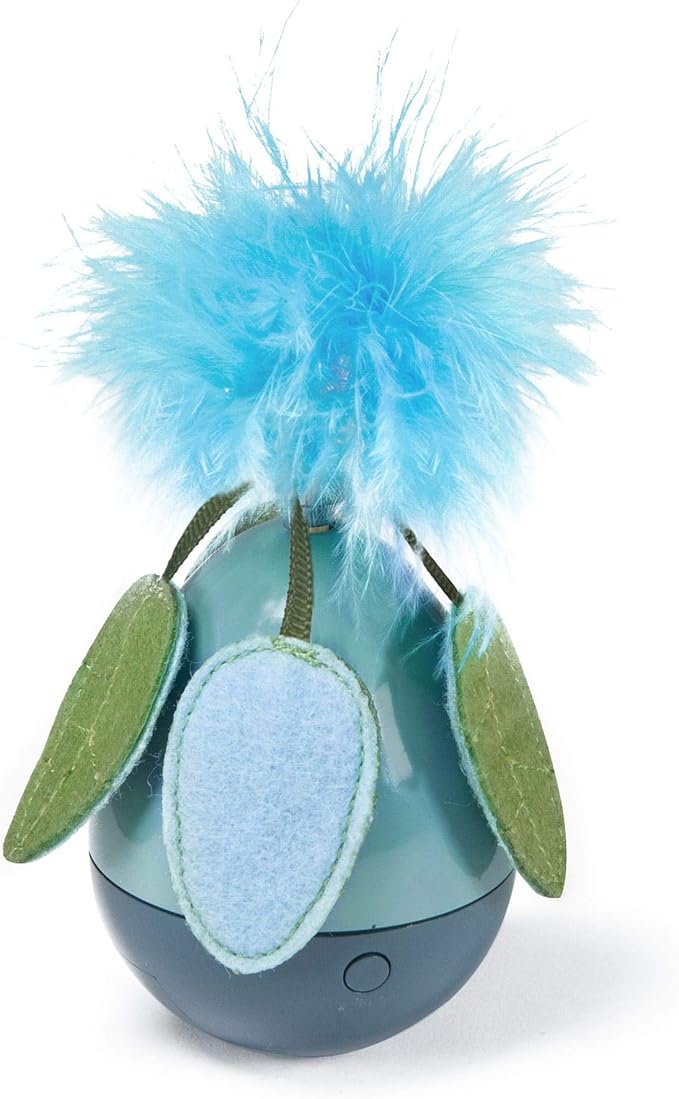 Petlinks Dizzy Thing Spinning Electronic Motion Cat Toy, Battery Powered - Blue, One Size