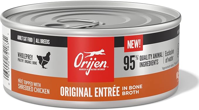 ORIJEN Original Entrée in Bone Broth, 5.5oz, 12 Cans