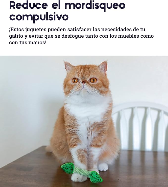 Petstages Fresh Breath Mint Stick Dental Cat Chew Toy