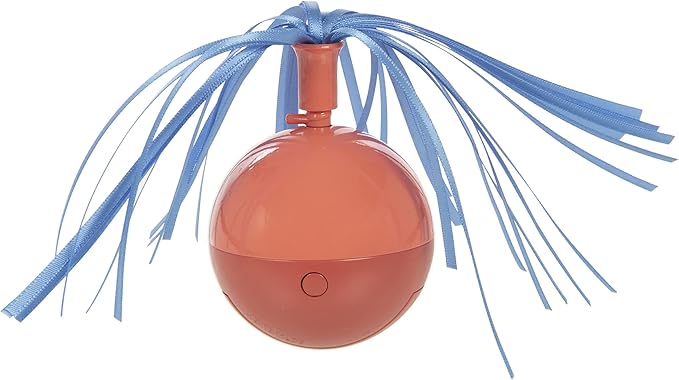 SmartyKat Twirly Top Electronic Motion Ball Cat Toy, Battery Powered - Randomly Selected Color, One Size