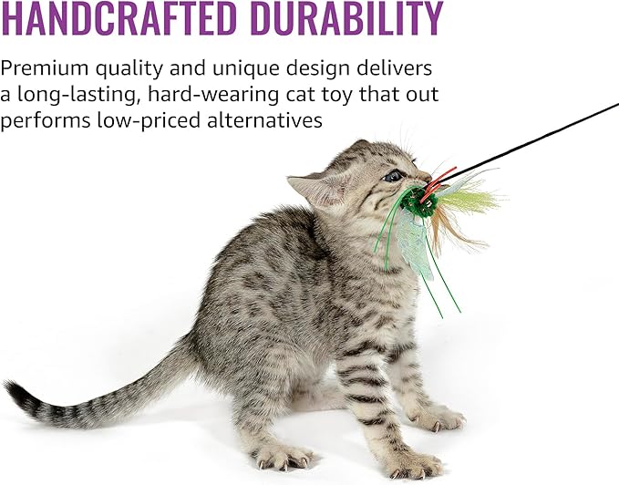 RompiCatz Critter Collector Series Teaser String and Interactive Cat Toy Attachment, Bugzbird