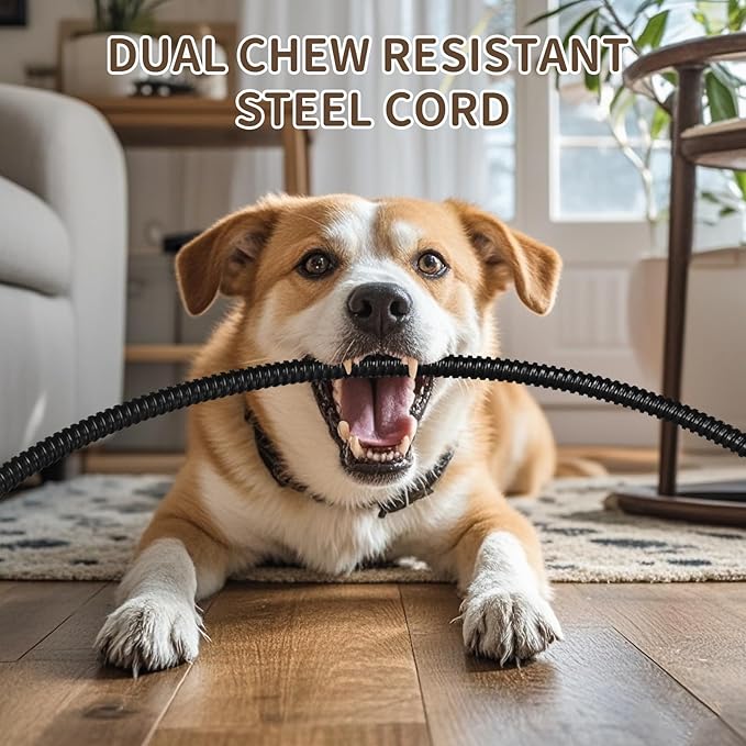 NAMOTEK Pet Heating Pad Adjustable Temperature with Timer, Waterproof Heated Mat with Chew Resistant Cord, Auto Power-Off Electric Indoor Pet Heat Pad for Dogs and Cats