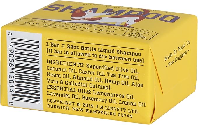 J·R·LIGGETT'S Dog Dry Shampoo Great for Dry and Sensitive Skin, Dog Anti Itch Hypoallergenic Formula | 100% Detergent-Free, Fresh and Clean Dog Shampoo, 100% Ecologically Correct, Non-GMO, 3.5 oz.