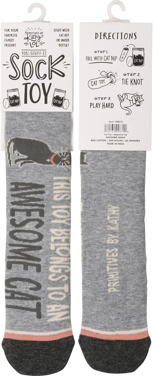 Cat Toy - This Toy Belongs To An Awesome Cat