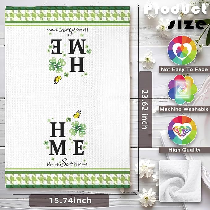 St Patricks Day Kitchen Towels,Green Towels,Shamrock Towels,Green Kitchen Towels,Shamrock Kitchen Towels,St Patricks Day Hand Towels,Green Dish Towels,Green Hand Towels,St Patricks Day Dish Towels