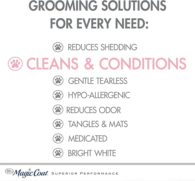 Four Paws Magic Coat Cleans & Conditions Dog 2 in 1 Shampoo and Conditioner Dog 2 in 1 Shampoo & Conditioner 16 Ounces (1 Count)