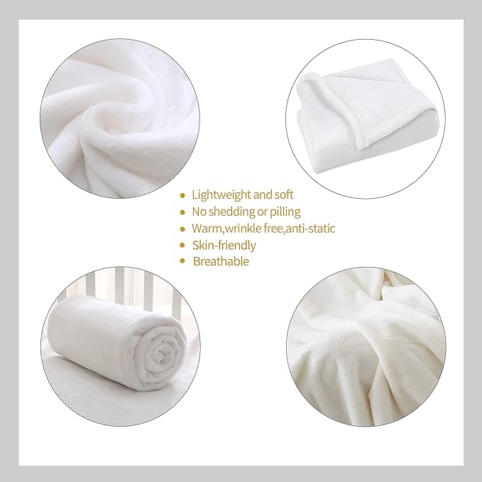 Butterfly Throw Blanket Cozy Flannel Fleece Blanket Air Conditioning Blanket for Living Rooms Sofa 60"x50"