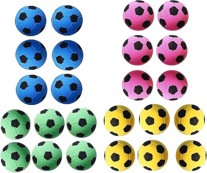Cat Foam Ball Cat Sponge Ball Toy Cat Soccer Ball Toy Elastic Soft Foam Football (24)