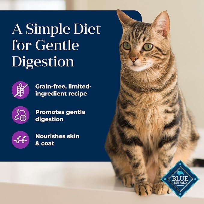 Blue Buffalo Basics Grain-Free Adult Wet Dog Food, Skin & Stomach Care, Limited Ingredient Diet, Turkey Recipe, 3-oz Can, 24 Count