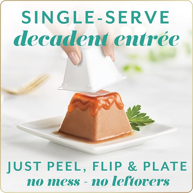 Fancy Feast Gems Pate Cat Food Mousse With Tuna and a Halo of Savory Gravy Cat Food - (Pack of 8) 4 oz. Boxes