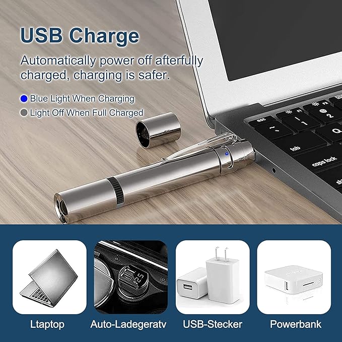 Cat Laser Toys Pointer for Indoor, Cat Mouse Toys Wand Red Light Pet Interactive Toys to Keep Cat Busy, for Kitten Cat Dog Chase Play