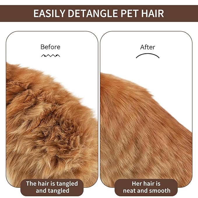 Dog Brush for Shedding cat deshedding grooming supplies for indoor short long hair pet dematting undercoat rake for brish poodle remove matted fur slicker best comb tool cepillo para perros. (White)