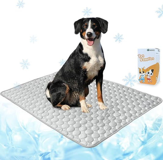 Dog Cooling Mat, Cooling Bed for Dogs Easy Washable Cooling Pad for Dog for All Types of Pets and is Perfect for Both Indoor and Outdoor Use, Including Car Seats 40" x 28"