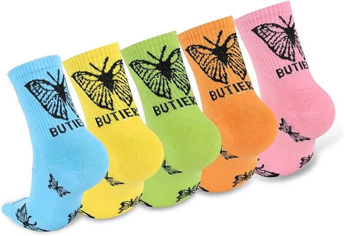Benefeet Sox Toe Socks Women Men Cute Cat Five Finger Socks for Girls Colorful Cotton Ankle Athletic Running Socks with Toes