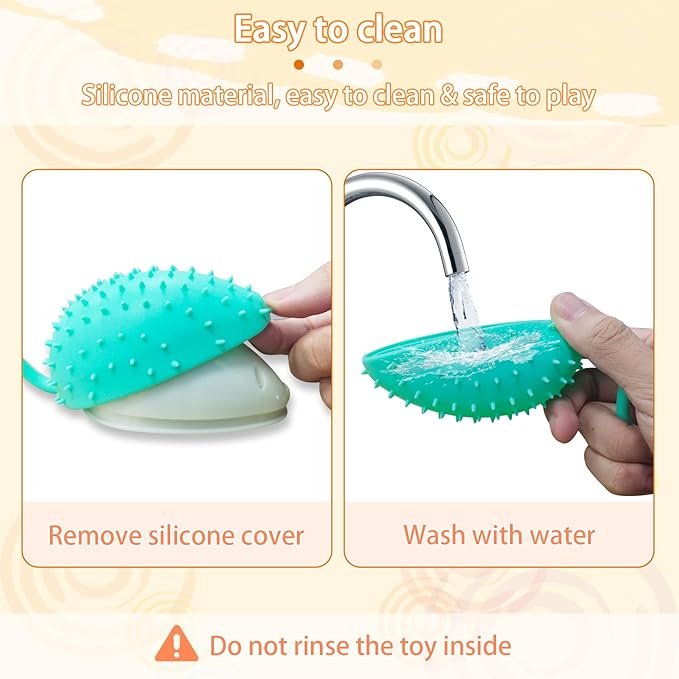 Interactive Cat Toys, Cat Mouse Toys, Remote Control Cat Toys with Feathers, Automatic Chirping Indoor Pet Toys, USB Rechargeable