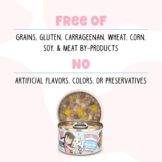 B.F.F. Kitten, Cuddle Buds, 2.8oz Can (Pack of 12)