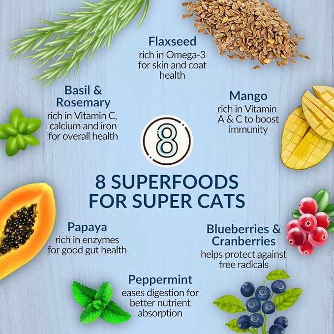 Wishbone Roost New Zealand Chicken, Gluten Free, Grain Free Dry Cat Food - Premium Chicken Recipe Cat Food for Overall Pet Health - 4 lb