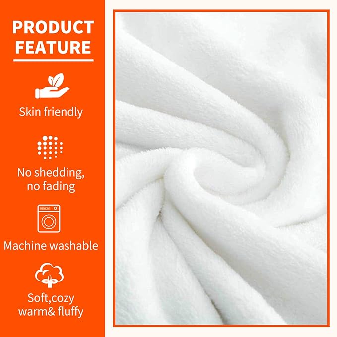 Boho Floral Blanket Gifts for Women Mom Girls Wife Birthday Christmas Valentine Present Bohemian Colorful Flower Theme Rustic Decor Bedroom Living Room Couch Sofa Kids Adult Soft Flannel Throw 60"x50"