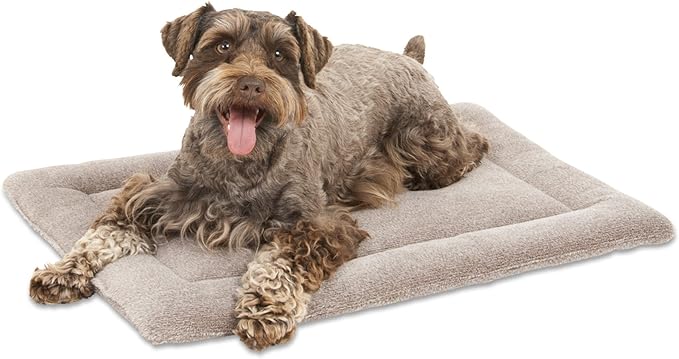 Petmate Aspen Pet Rectangular Kennel Mat, Dark Gray, for 28' Crates