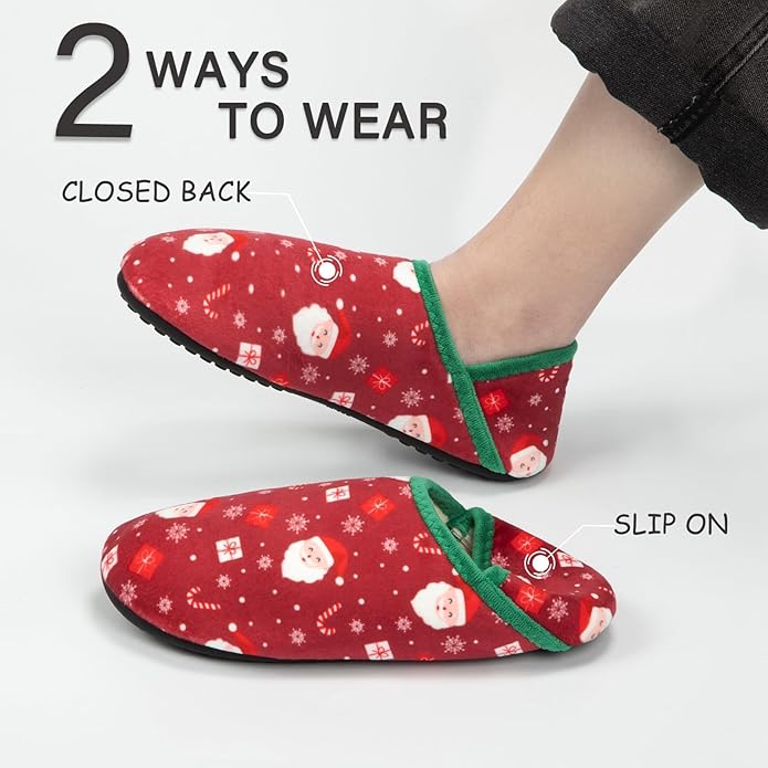 ATHMILE House Slippers for Women Men Indoor Barefoot Slippers Socks Furry Slip on House Shoes Cozy Comfy Slippers for Home Bedroom Travel Yoga