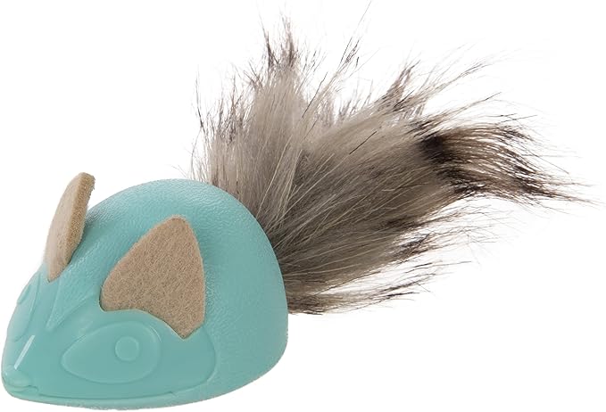 Petlinks Marble Mayhem Rolling Marble Racoon Cat Toy - Teal, One Size