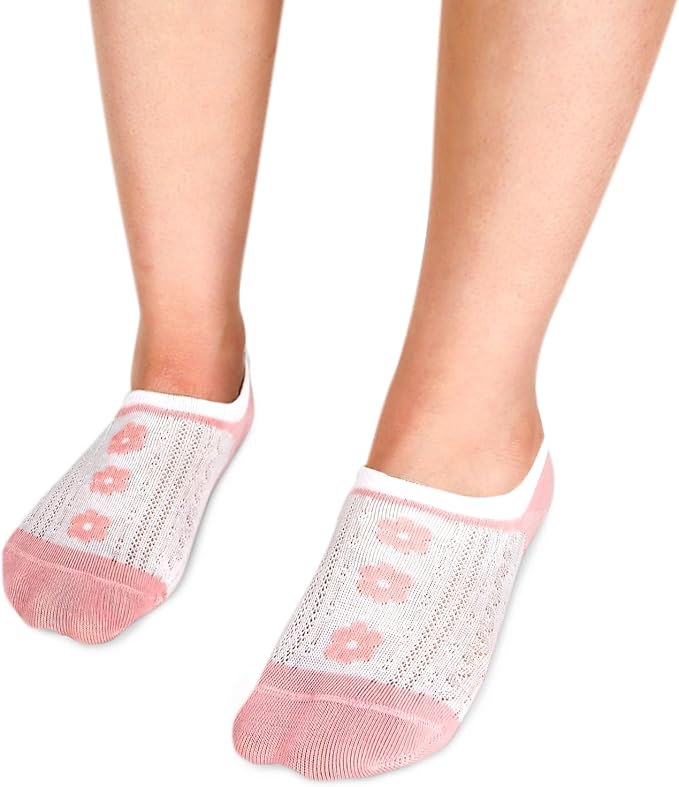 Benefeet Sox Womens Girls Cute No Show Liner Socks Non Slip Funny Patterned Low Cut Socks Novelty Cotton Loafer Footies Sock