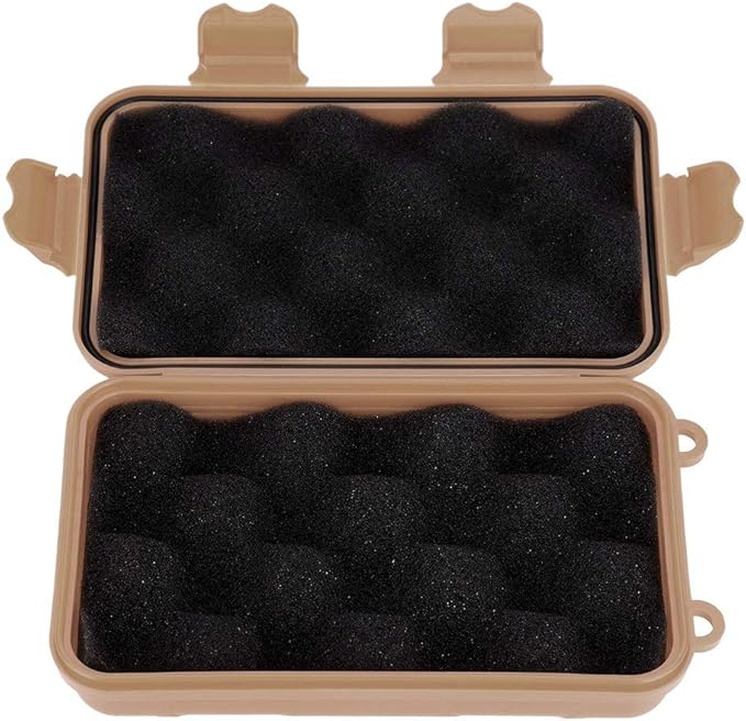 Alomejor Dry Box Survival Storage Box Dustproof Pressure Proof Outdoor Survival Equipment Sealed Container Box for Outdoor Survival