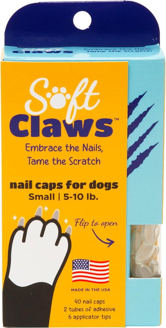 Canine Soft Claws Dog and Cat Nail Caps Take Home Kit, Small, Natural