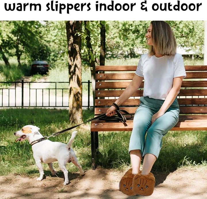 Caramella Bubble Cute Bunny Animal Slipper for women Adult Fuzzy Warm House Slippers Novelty Fluffy Home Shoes Ladies Winter Slippers Indoor Outdoor