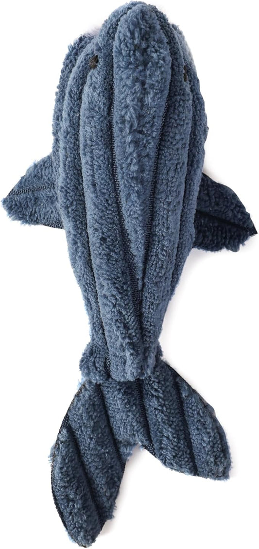 Hepper Whale Plush Toy - Safe, Quiet and Durable Cat Toys for Physical & Mental Stimulation - Unique Cat Toys Best for Kittens, Senior Cats & All Breeds - Indoor Cat Toys
