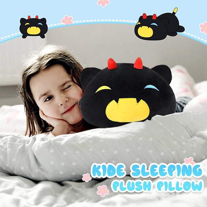 Cat Stuffed Animal, Cute Yellow Cat Plush Toy Pillow Soft Cat Stuffed Animal Kawaii Plushie Toy 50CM/19.7Inch