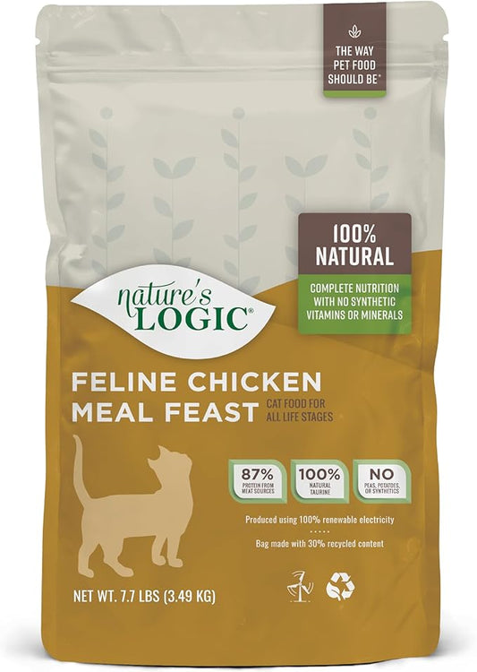 Nature's Logic Feline Chicken Meal Feast, 7.7lbs