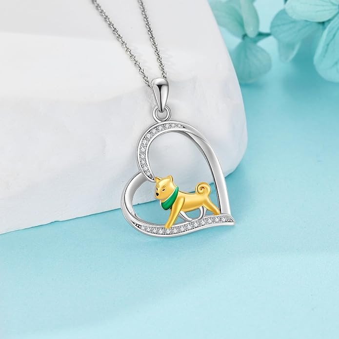 Capybara/Squirrel/Chihuahua Necklace Sterling Silver Chihuahua Squirrel Jewelry Capybara Gifts for Women