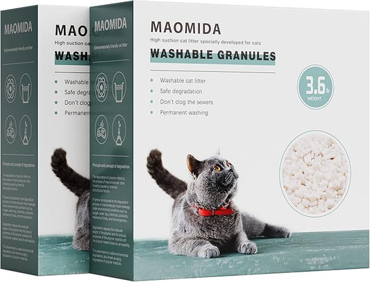 7.2pounds Washable granules can be Used Instead of Cat Genie
