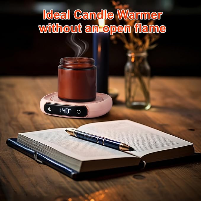 Best Mom Ever Coffee Mug Warmer & Mug Set for Desk, Cup Warmer, Office & Mothers Day Valentine's Day Birthday Gifts from Daughter Son, Beverage Warmer with 3 Temperature Setting, 8Hours Auto Shut Off