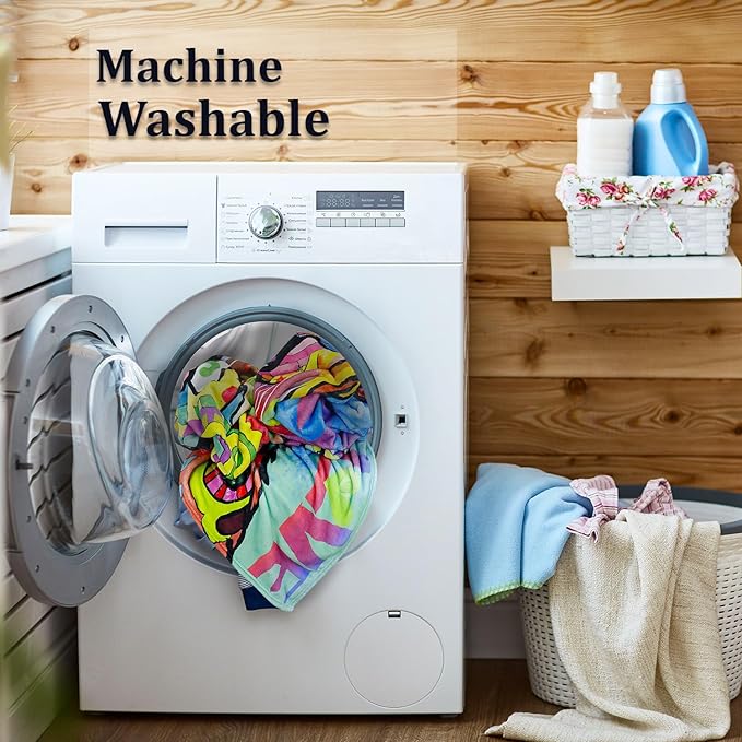 Tupmnbry Colorful Springer Spaniel Dog Printed Blanket - Super Soft Flannel Fleece, Lightweight Fluffy Plush, 60"X80"