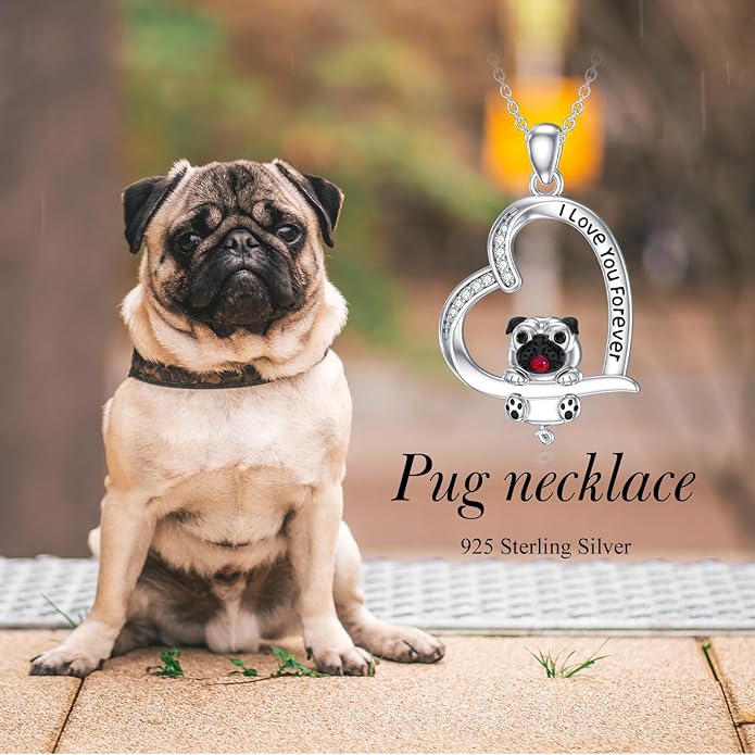 Capybara/Squirrel/Chihuahua Necklace Sterling Silver Chihuahua Squirrel Jewelry Capybara Gifts for Women