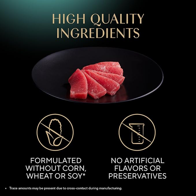 Sheba Perfect Portions Wet Cat Food Cuts in Gravy With Sustainable Tuna, 2.6 oz., Twin-Pack Trays (24 Count, 48 Servings)